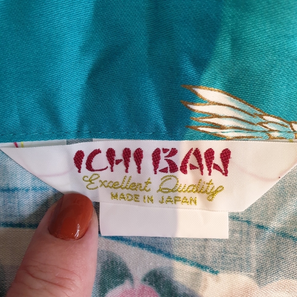 Ichiban Ladies blue kimono - Picture 5 of 11